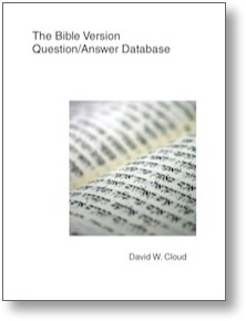 Bible Version Q/A Database